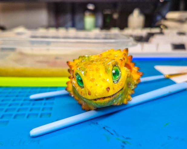 Как сделать магнит на холодильник с помощью 3D