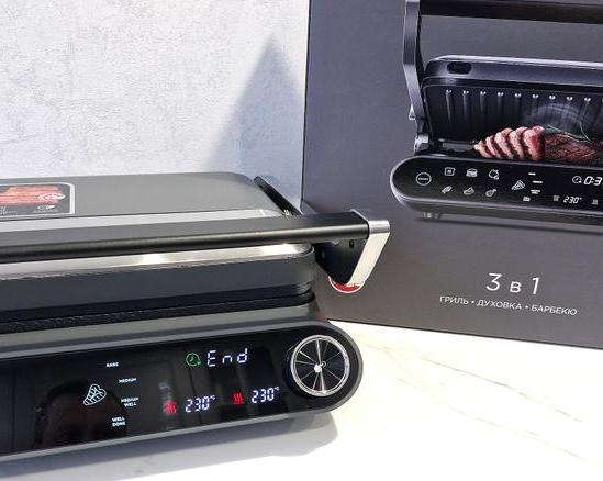 Попадёт в прожарку: обзор электрогриля Redmond SteakMaster GM303