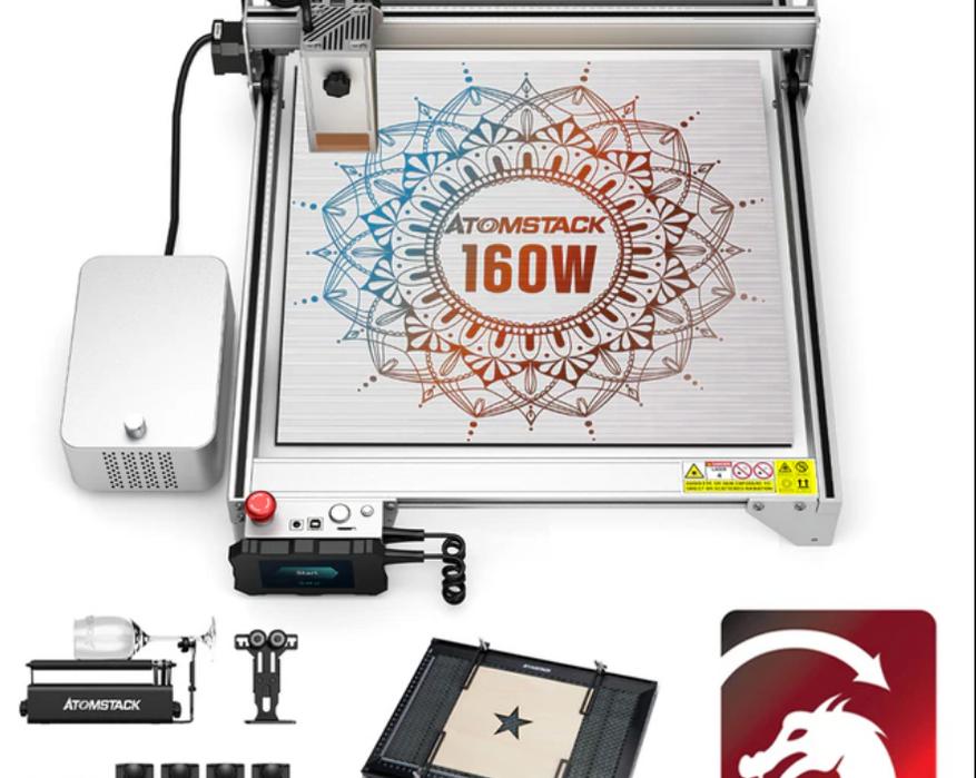 Лизерный гравер ATOMSTACK X30 Pro с выходной мощностью 33 Вт доступен для РФ в нескольких вариантах поставки