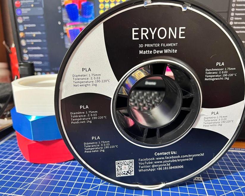 Обзор PLA Eryone из серии текстурных плаcтиков