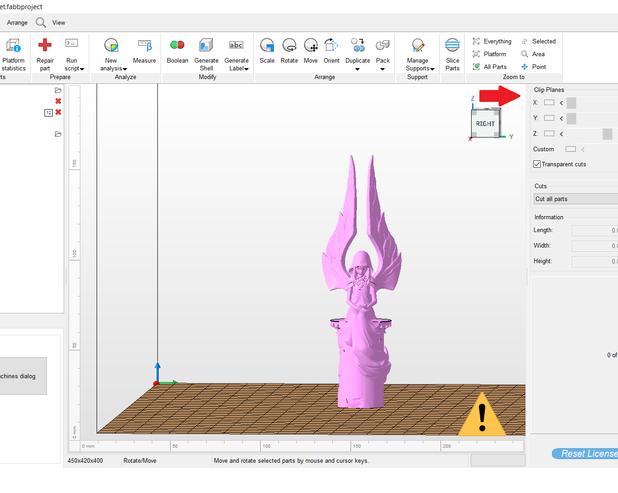 Что делать, если модель слишком большая для печати? Какой программой можно разделить 3D