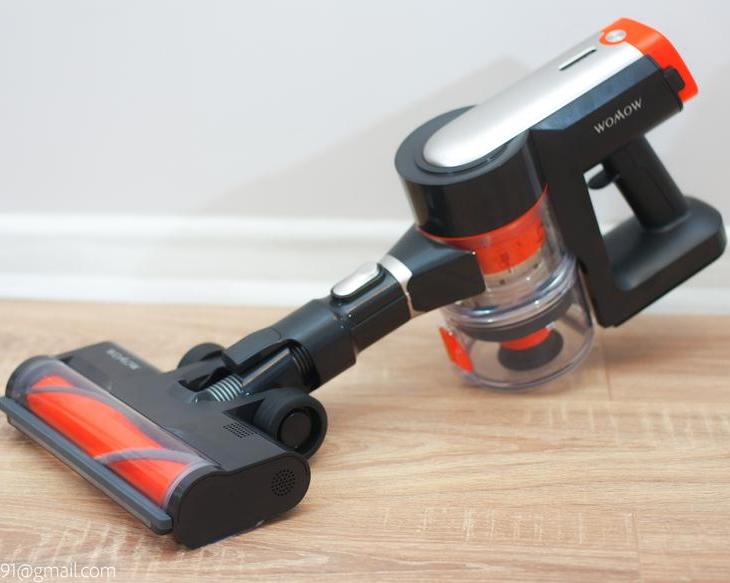 Аккумуляторный вертикальный пылесос Womow W20 (400 Вт, 25 кПа)