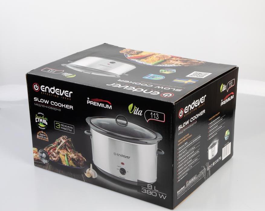 Для тех, кто никуда не спешит: распаковка медленноварки Endever Vita