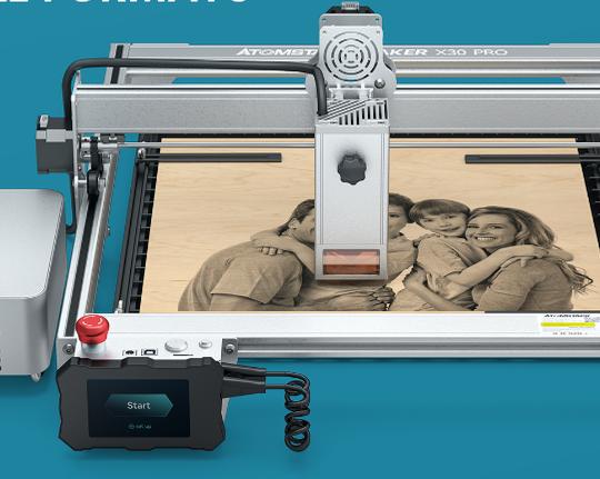Анонсирован лазерный гравер ATOMSTACK X30 PRO с мощностью 33Вт
