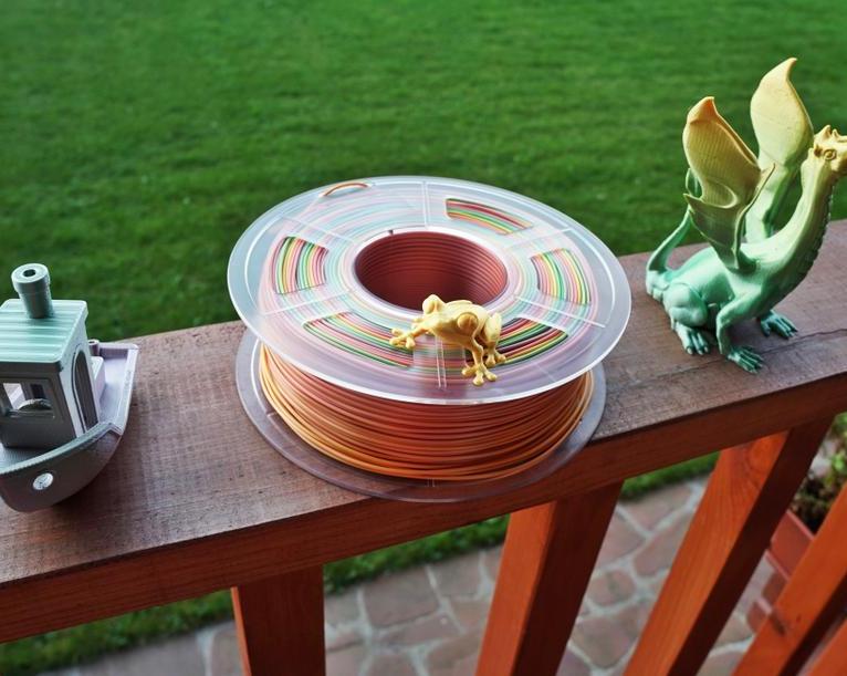 Градиентный пластик для 3D