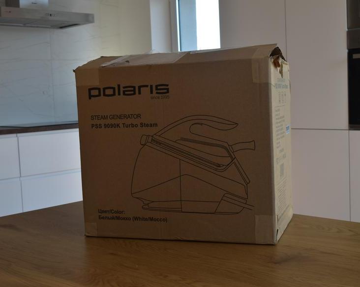 Обзор мощного парогенератора Polaris PSS 9090K Turbo Steam. Давление пара 9 бар, бак 1,7 л, дисплей с сенсорным управлением и система самоочистки